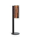 Nova Table Disinfectant Dispenser, Black matt, Polished copper