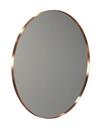 Unu Mirror round, ø 100 cm, Brushed copper