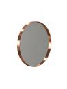 Unu Mirror round, ø 40 cm, Brushed copper
