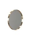 Unu Mirror round, ø 40 cm, Brushed gold