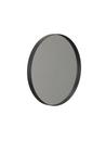 Unu Mirror round, ø 40 cm, Black matt