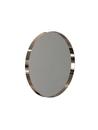 Unu Mirror round, ø 40 cm, Polished gold