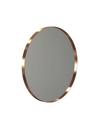 Unu Mirror round, ø 60 cm, Brushed copper