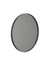 Unu Mirror round, ø 60 cm, Black matt