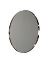 Unu Mirror round, ø 80 cm, Polished copper