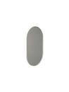 Unu Mirror oval, H 80 x W 50 cm, White matt