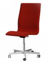 Oxford, Without armrests, Middle-high back, Wheeled based, Hallingdal 65, 600 - Orange