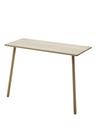 Georg Wall Table, Desk (110 x 42 x 73.5 cm), Natural oak