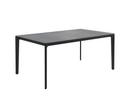 Carver Table, Ceramic, Powder coated anthracite, L 170 x W 100 cm