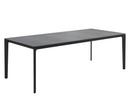 Carver Table, Ceramic, Powder coated anthracite, L 220 x W 100 cm