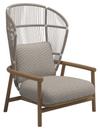 Fern Highback Lounge Chair, Dune, Wave Buff