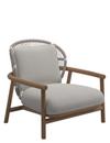 Fern Lowback Lounge Chair, Dune, Blend Linen