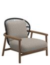 Fern Lowback Lounge Chair, Raven, Wave Buff