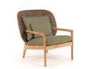 Kay Lowback Lounge Chair, Brindle, Fife Lichen
