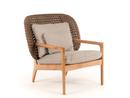 Kay Lowback Lounge Chair, Brindle, Fife Rainy Grey