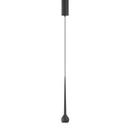 Falling Sun Pendant Lamp, Black, 1 shade