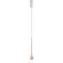 Falling Sun Pendant Lamp, Sand white, 1 shade