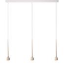 Falling Sun Pendant Lamp, Sand white, 3 shades
