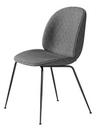 Details Gubi Beetle Dining Chair Fully Upholstered Beetle Dining Chair Fully Upholstered, Anthracite / Black chrome
