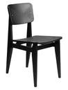 C-Chair, Veneer, Black stained oak