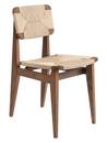 C-Chair, Paper cord, American walnut