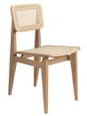 C-Chair, French cane, Natural oak