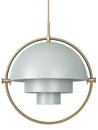 Multi-Lite Pendant Lamp, Sea grey