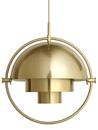 Multi-Lite Pendant Lamp, Brass