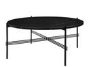 TS Coffee Table, Ø 80 x H 35 cm, Black, Charcoal black