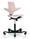 Capisco Puls 8010, Pink, Xtreme light grey, Black