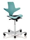 Capisco Puls 8010, Sea green, Xtreme black, Silver