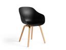 About A Chair AAC 222, Lacquered oak, Black