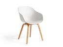 About A Chair AAC 222, Lacquered oak, Melange white