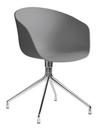 About A Chair AAC 20, Grey, Polished aluminium