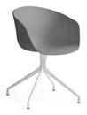About A Chair AAC 20, Grey, White powder coated aluminium