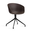 About A Chair AAC 20, Raisin 2.0, Black powder coated aluminium