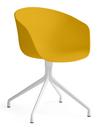About A Chair AAC 20, Mustard, White powder coated aluminium