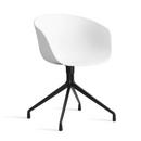 About A Chair AAC 20, White 2.0, Black powder coated aluminium