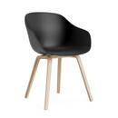 About A Chair AAC 222, Soap treated oak, Black 2.0
