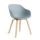 About A Chair AAC 222, Lacquered oak, Dusty blue 2.0