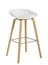 Details Hay About A Stool AAS 32 About A Stool AAS 32, Bar version: seat height 74 cm, Lacquered oak, White