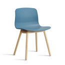 About A Chair AAC 12, Azure blue 2.0, Soap treated oak