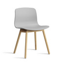 About A Chair AAC 12, Concrete grey 2.0, Lacquered oak