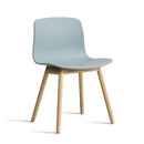 About A Chair AAC 12, Dusty blue 2.0, Lacquered oak