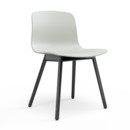 About A Chair AAC 12, Grey, Black lacquered oak