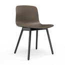 About A Chair AAC 12, Khaki, Black lacquered oak