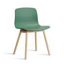 About A Chair AAC 12, Teal green 2.0, Soap treated oak