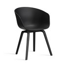 About A Chair AAC 22, Black 2.0, Black lacquered oak