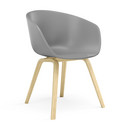About A Chair AAC 22, Concrete grey, Soap treated oak