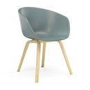 Details Hay About A Chair AAC 22 About A Chair AAC 22, Dusty blue, Soap treated oak